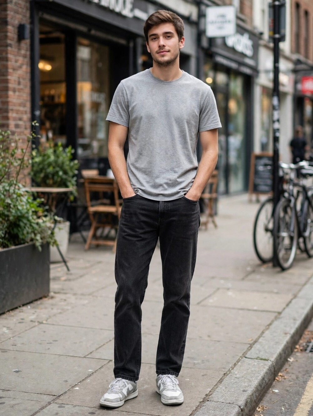 American Eagle Men's Black Straight Jeans Next Level Flex | 32x30